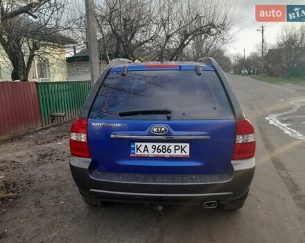 Синий Киа Sportage, объемом двигателя 2 л и пробегом 269 тыс. км за 8000 $, фото 15 на Automoto.ua