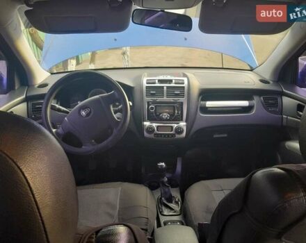Синий Киа Sportage, объемом двигателя 2 л и пробегом 269 тыс. км за 8000 $, фото 8 на Automoto.ua