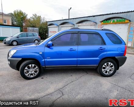Синій Кіа Sportage, об'ємом двигуна 2 л та пробігом 250 тис. км за 7900 $, фото 2 на Automoto.ua