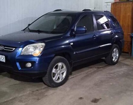 Синий Киа Sportage, объемом двигателя 1.98 л и пробегом 88 тыс. км за 10000 $, фото 1 на Automoto.ua