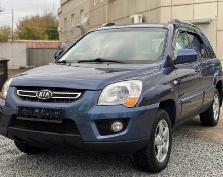 Синий Киа Sportage, объемом двигателя 2 л и пробегом 140 тыс. км за 7799 $, фото 4 на Automoto.ua