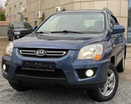 Синий Киа Sportage, объемом двигателя 2 л и пробегом 140 тыс. км за 7799 $, фото 1 на Automoto.ua