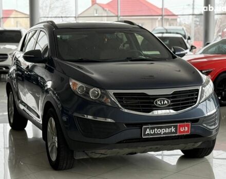Синий Киа Sportage, объемом двигателя 2.4 л и пробегом 305 тыс. км за 11440 $, фото 2 на Automoto.ua