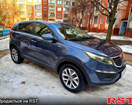 Синий Киа Sportage, объемом двигателя 2.4 л и пробегом 54 тыс. км за 13300 $, фото 1 на Automoto.ua