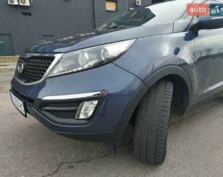 Синий Киа Sportage, объемом двигателя 2.4 л и пробегом 156 тыс. км за 12500 $, фото 29 на Automoto.ua