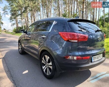 Синий Киа Sportage, объемом двигателя 2 л и пробегом 162 тыс. км за 12500 $, фото 301 на Automoto.ua
