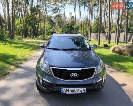 Синий Киа Sportage, объемом двигателя 2 л и пробегом 162 тыс. км за 12500 $, фото 6 на Automoto.ua
