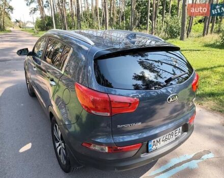 Синий Киа Sportage, объемом двигателя 2 л и пробегом 162 тыс. км за 12500 $, фото 12 на Automoto.ua