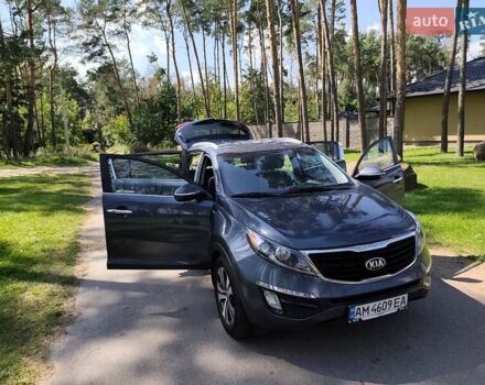 Синий Киа Sportage, объемом двигателя 2 л и пробегом 162 тыс. км за 12500 $, фото 453 на Automoto.ua