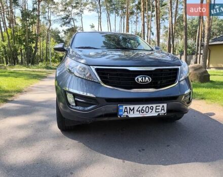 Синий Киа Sportage, объемом двигателя 2 л и пробегом 162 тыс. км за 12500 $, фото 7 на Automoto.ua