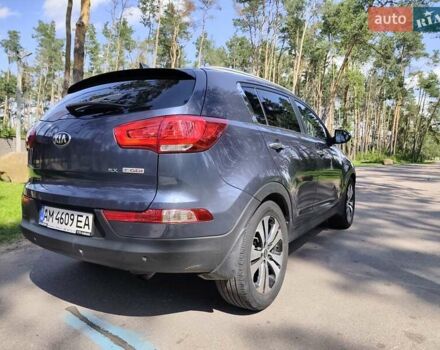 Синий Киа Sportage, объемом двигателя 2 л и пробегом 162 тыс. км за 12500 $, фото 10 на Automoto.ua