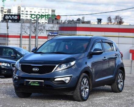 Синий Киа Sportage, объемом двигателя 1.7 л и пробегом 229 тыс. км за 13499 $, фото 4 на Automoto.ua