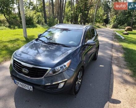 Синий Киа Sportage, объемом двигателя 2 л и пробегом 162 тыс. км за 12500 $, фото 462 на Automoto.ua