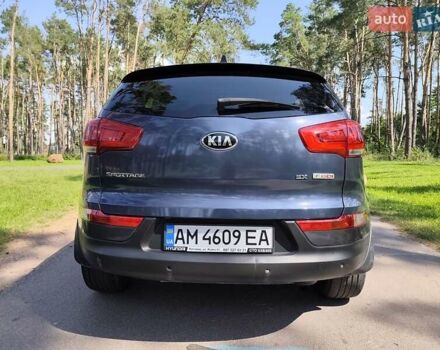 Синий Киа Sportage, объемом двигателя 2 л и пробегом 162 тыс. км за 12500 $, фото 442 на Automoto.ua