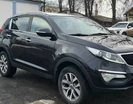Синій Кіа Sportage, об'ємом двигуна 2 л та пробігом 163 тис. км за 12950 $, фото 4 на Automoto.ua