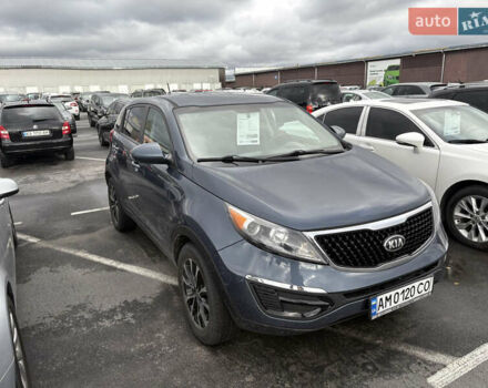 Синій Кіа Sportage, об'ємом двигуна 2.4 л та пробігом 118 тис. км за 13500 $, фото 3 на Automoto.ua