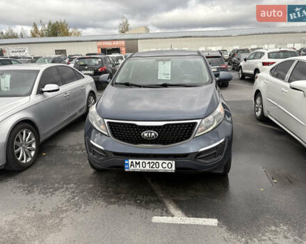 Синій Кіа Sportage, об'ємом двигуна 2.4 л та пробігом 118 тис. км за 13500 $, фото 1 на Automoto.ua