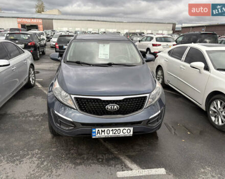 Синій Кіа Sportage, об'ємом двигуна 2.4 л та пробігом 118 тис. км за 13500 $, фото 4 на Automoto.ua