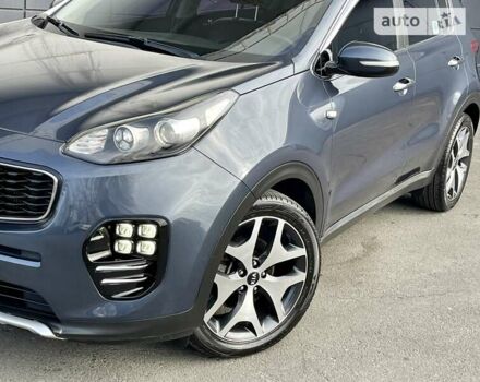 Синий Киа Sportage, объемом двигателя 2 л и пробегом 146 тыс. км за 19500 $, фото 30 на Automoto.ua