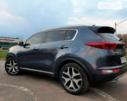 Синій Кіа Sportage, об'ємом двигуна 2 л та пробігом 126 тис. км за 21700 $, фото 2 на Automoto.ua