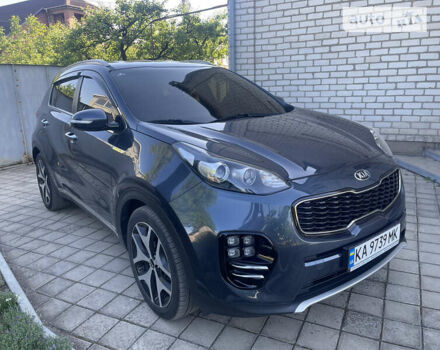 Синий Киа Sportage, объемом двигателя 2 л и пробегом 137 тыс. км за 22300 $, фото 2 на Automoto.ua