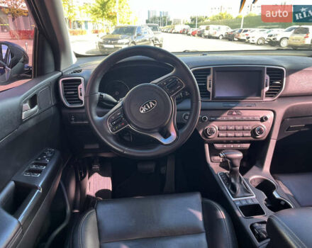 Синий Киа Sportage, объемом двигателя 2 л и пробегом 245 тыс. км за 18500 $, фото 4 на Automoto.ua