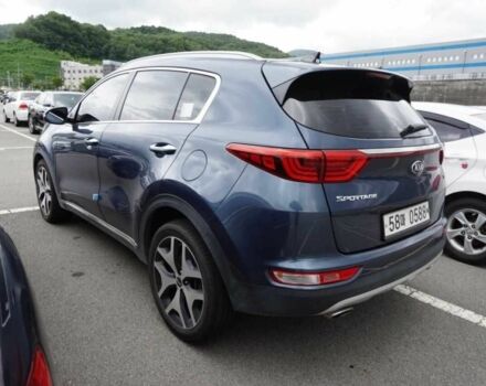 Синий Киа Sportage, объемом двигателя 2 л и пробегом 54 тыс. км за 4300 $, фото 2 на Automoto.ua
