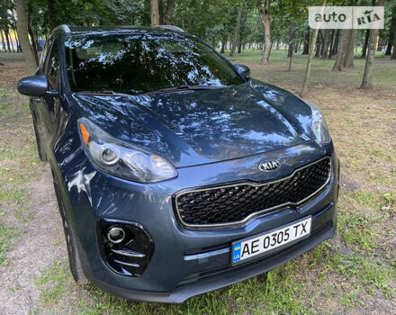 Синій Кіа Sportage, об'ємом двигуна 2.4 л та пробігом 111 тис. км за 16000 $, фото 3 на Automoto.ua