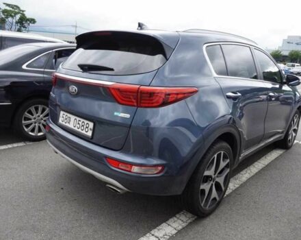 Синий Киа Sportage, объемом двигателя 2 л и пробегом 54 тыс. км за 4300 $, фото 1 на Automoto.ua