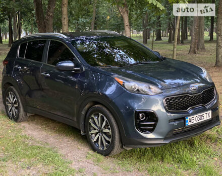 Синій Кіа Sportage, об'ємом двигуна 2.4 л та пробігом 111 тис. км за 16000 $, фото 1 на Automoto.ua