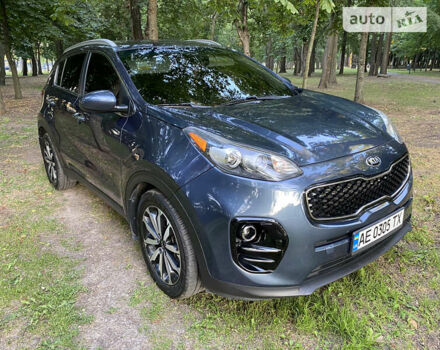 Синій Кіа Sportage, об'ємом двигуна 2.4 л та пробігом 111 тис. км за 16000 $, фото 2 на Automoto.ua