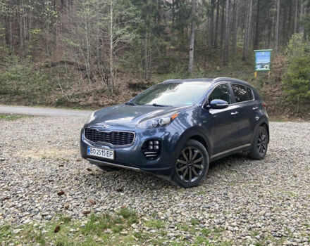 Синий Киа Sportage, объемом двигателя 2.4 л и пробегом 102 тыс. км за 17999 $, фото 2 на Automoto.ua