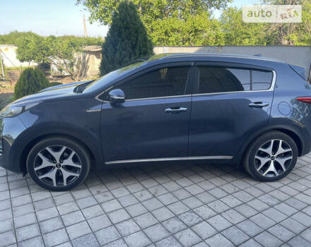 Синий Киа Sportage, объемом двигателя 2 л и пробегом 137 тыс. км за 22300 $, фото 4 на Automoto.ua