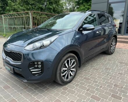 Синий Киа Sportage, объемом двигателя 0.24 л и пробегом 105 тыс. км за 19400 $, фото 2 на Automoto.ua