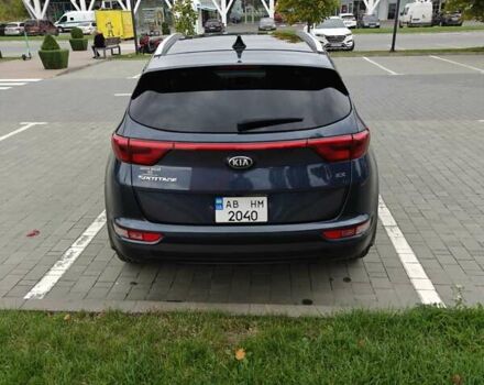 Синий Киа Sportage, объемом двигателя 2.4 л и пробегом 86 тыс. км за 16700 $, фото 5 на Automoto.ua