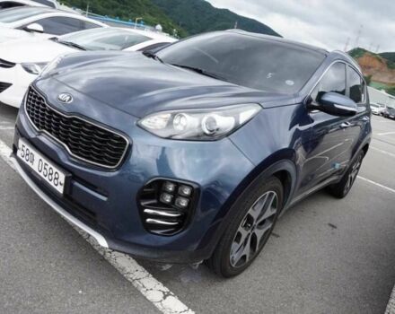 Синий Киа Sportage, объемом двигателя 2 л и пробегом 54 тыс. км за 4300 $, фото 4 на Automoto.ua