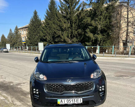 Синій Кіа Sportage, об'ємом двигуна 2.4 л та пробігом 79 тис. км за 23500 $, фото 1 на Automoto.ua