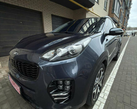 Синий Киа Sportage, объемом двигателя 2 л и пробегом 128 тыс. км за 18499 $, фото 3 на Automoto.ua