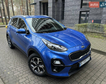 Синий Киа Sportage, объемом двигателя 1.6 л и пробегом 111 тыс. км за 17200 $, фото 1 на Automoto.ua