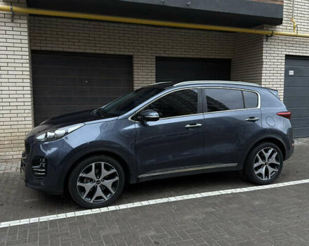 Синий Киа Sportage, объемом двигателя 2 л и пробегом 128 тыс. км за 18499 $, фото 4 на Automoto.ua