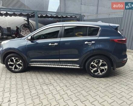 Синий Киа Sportage, объемом двигателя 1.59 л и пробегом 176 тыс. км за 17800 $, фото 1 на Automoto.ua