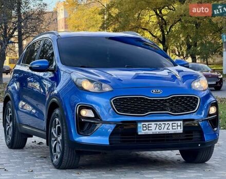 Синий Киа Sportage, объемом двигателя 1.6 л и пробегом 140 тыс. км за 18800 $, фото 2 на Automoto.ua