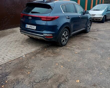 Синий Киа Sportage, объемом двигателя 2 л и пробегом 126 тыс. км за 25400 $, фото 2 на Automoto.ua