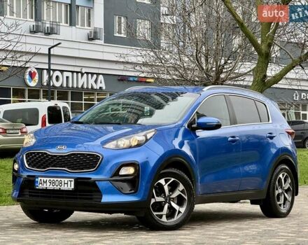 Синий Киа Sportage, объемом двигателя 1.59 л и пробегом 115 тыс. км за 16999 $, фото 12 на Automoto.ua