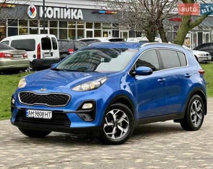 Синий Киа Sportage, объемом двигателя 1.59 л и пробегом 115 тыс. км за 16999 $, фото 17 на Automoto.ua