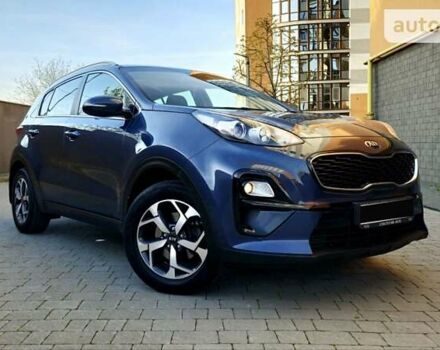 Синий Киа Sportage, объемом двигателя 1.59 л и пробегом 64 тыс. км за 19950 $, фото 1 на Automoto.ua