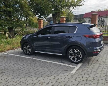 Синий Киа Sportage, объемом двигателя 2 л и пробегом 99 тыс. км за 26300 $, фото 3 на Automoto.ua