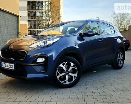 Синий Киа Sportage, объемом двигателя 1.59 л и пробегом 64 тыс. км за 19950 $, фото 2 на Automoto.ua