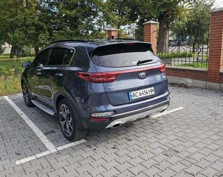 Синий Киа Sportage, объемом двигателя 2 л и пробегом 99 тыс. км за 26300 $, фото 1 на Automoto.ua