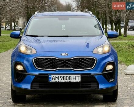 Синий Киа Sportage, объемом двигателя 1.59 л и пробегом 115 тыс. км за 16999 $, фото 1 на Automoto.ua